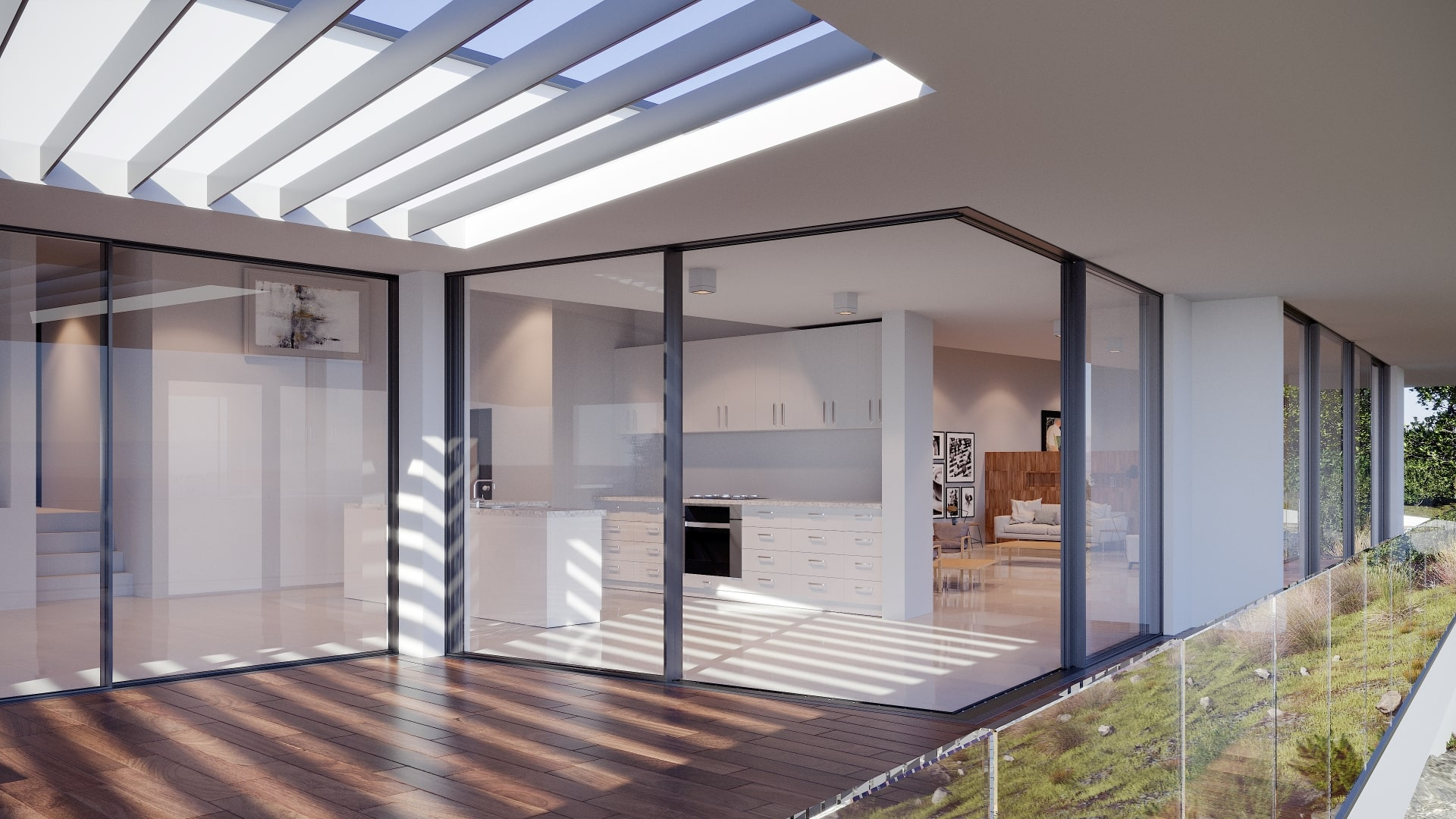 glass units for moreview system
